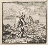 KG 05809
<br/>
De Wandelstok..
<br/>
<em>Luyken, Jan (1649-1712)</em>